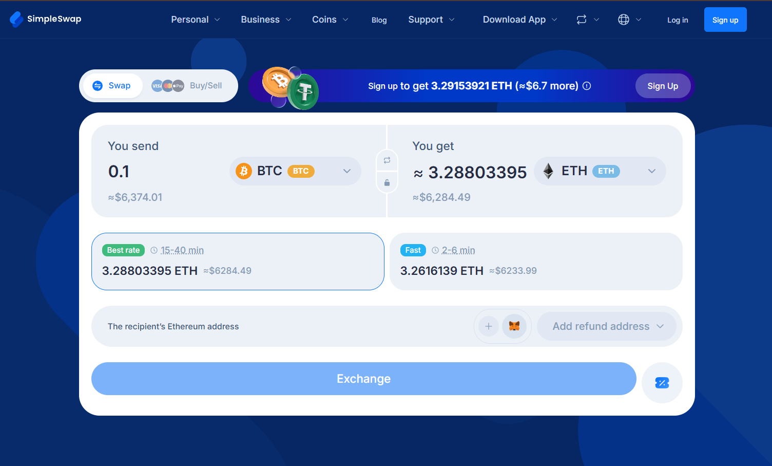 simpleswap