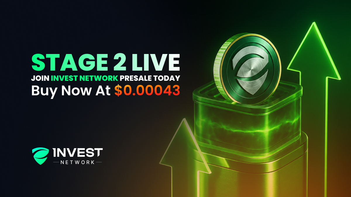 INVEST Network Presale Hits $3.35M – Is it the Next Crypto to Explode While SHIB Slows & TAO Faces Pressure